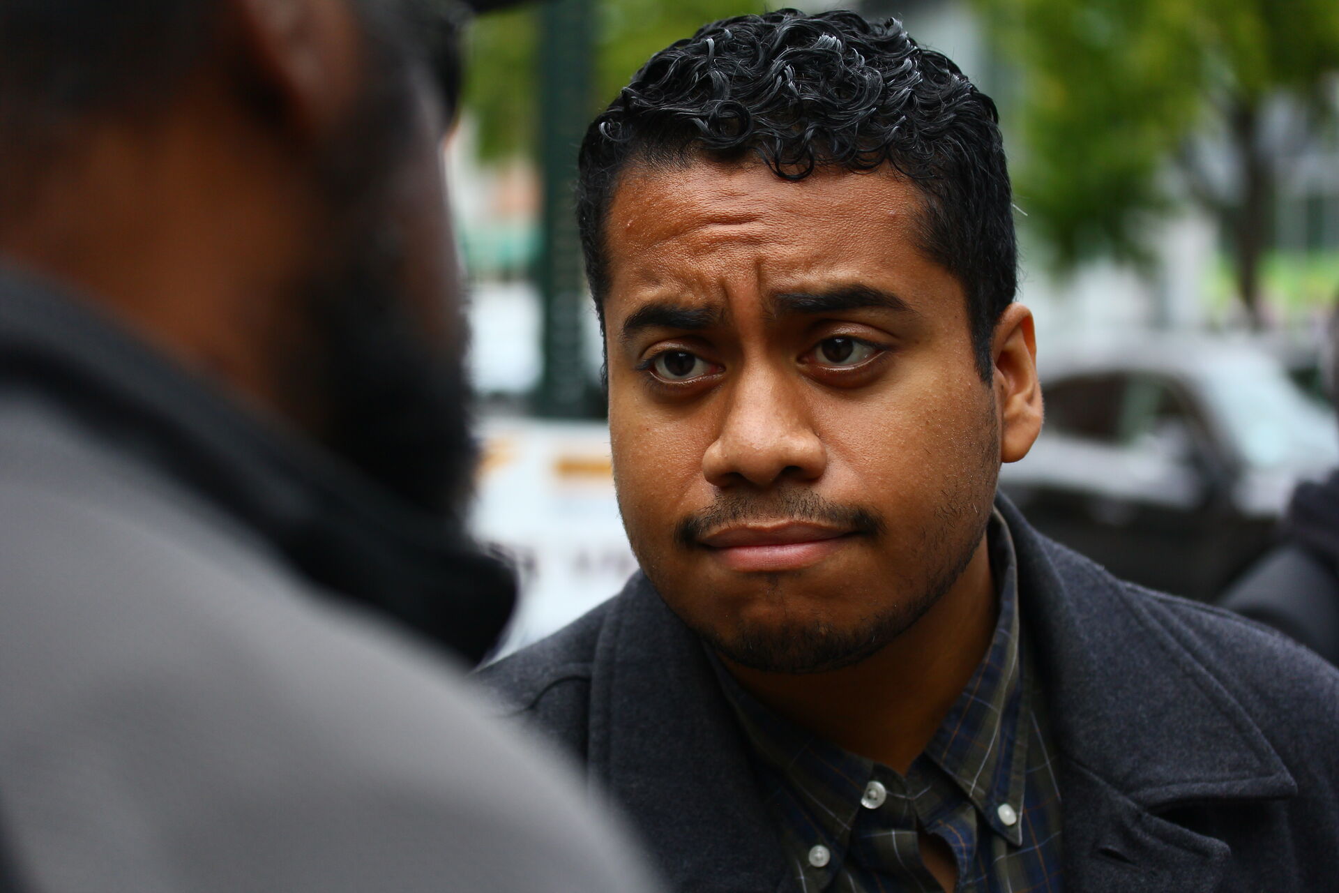 Jose having fun on the campaign trail