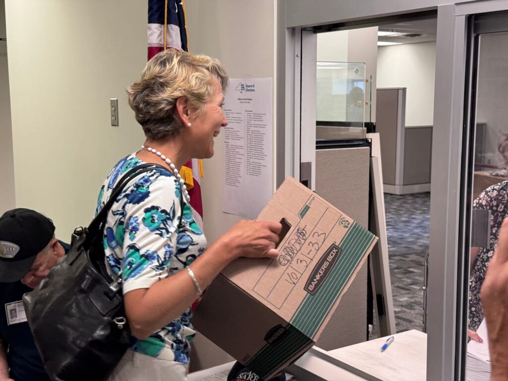 Diane Sare in Albany, NY, May 28